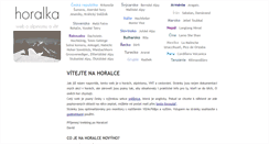 Desktop Screenshot of horalka.org